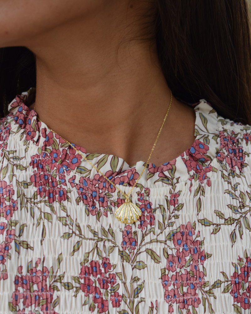 Collar Concha circonitas