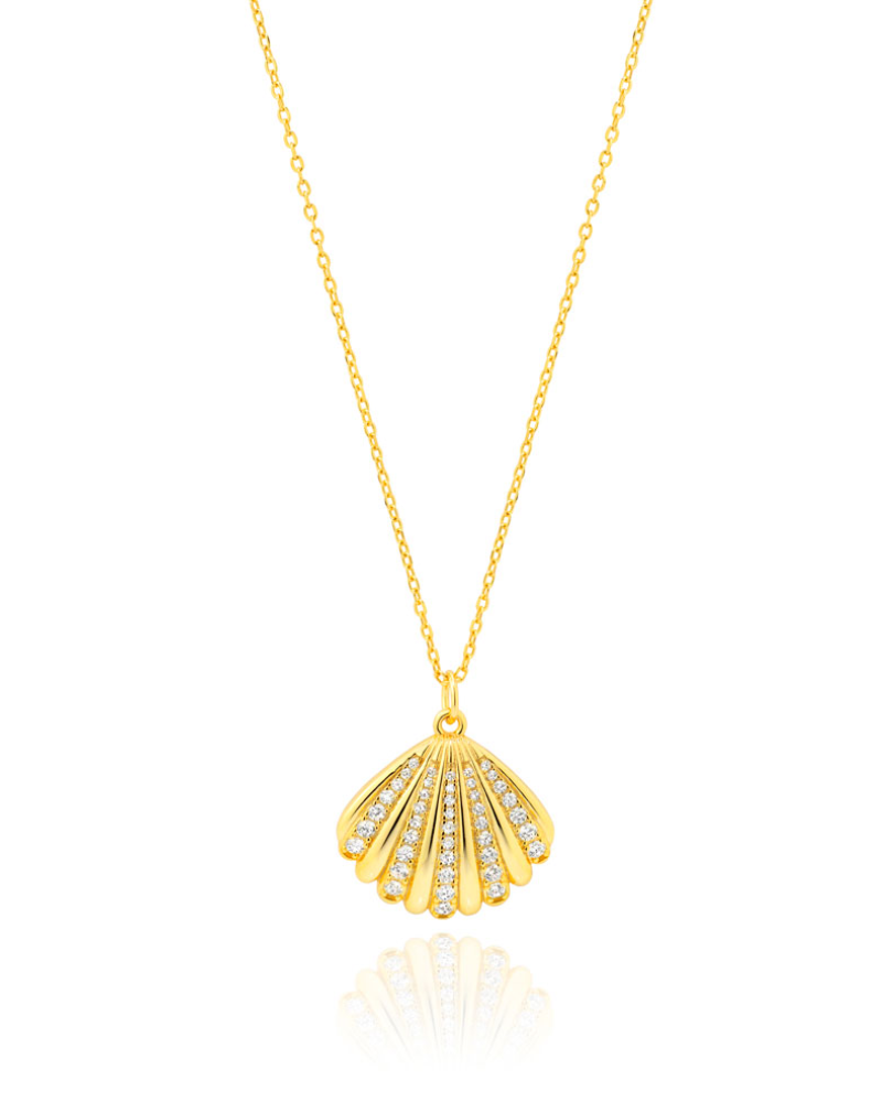 Collar Concha circonitas