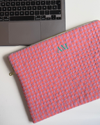 Funda personalizada Vichy orange