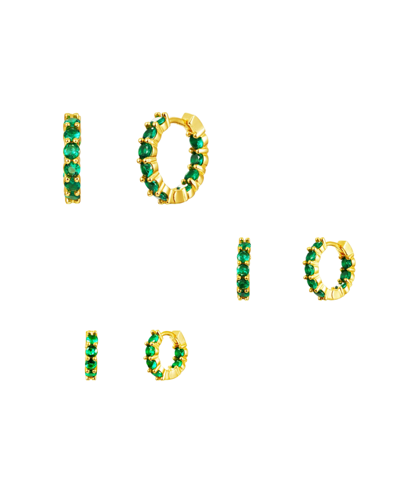 Pendientes Laura green