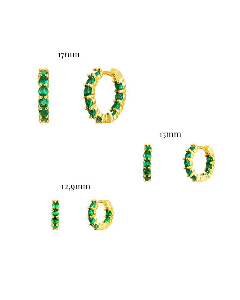 Pendientes Laura green