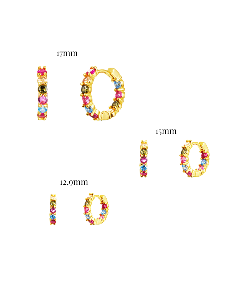 Pendientes Laura colors