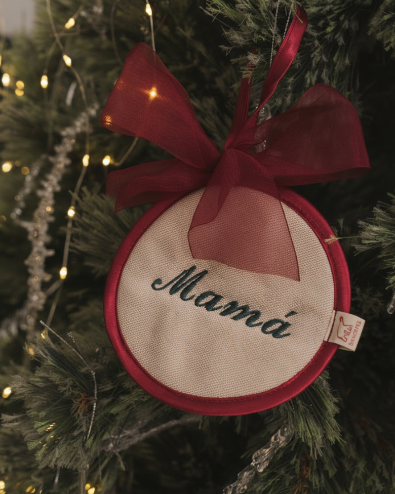 Bola de Navidad beige