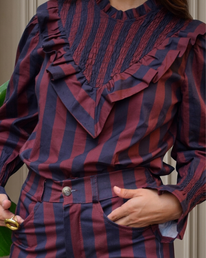 Camisa Olivia Granate
