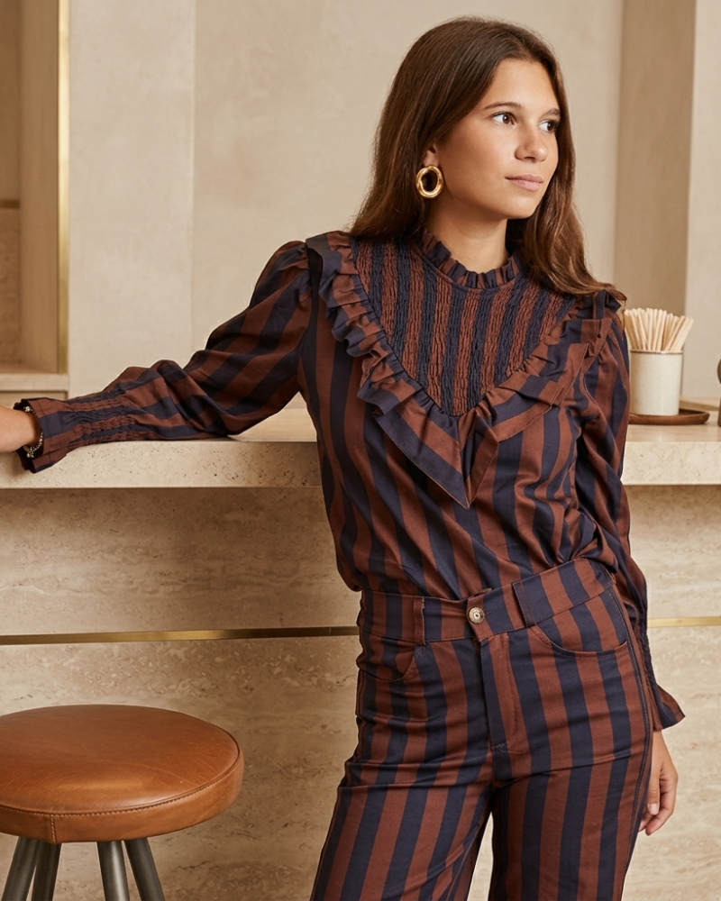 Camisa Olivia Granate