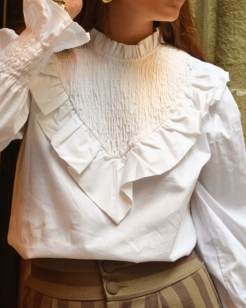 Camisa Olivia Blanca