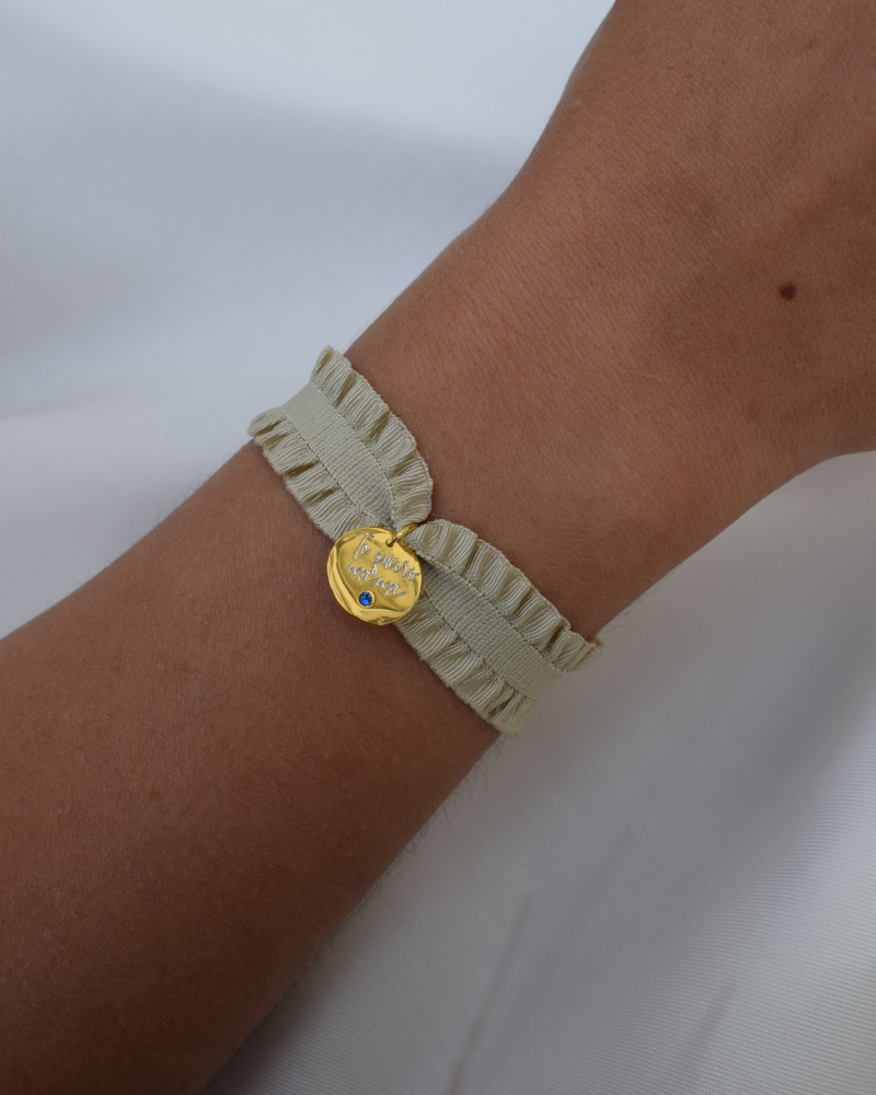 Pulsera Rizo personalizada circonita