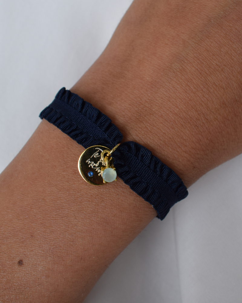 Pulsera Rizo personalizada circonita