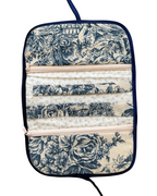Joyero Personalizado Toile de jouy Azul