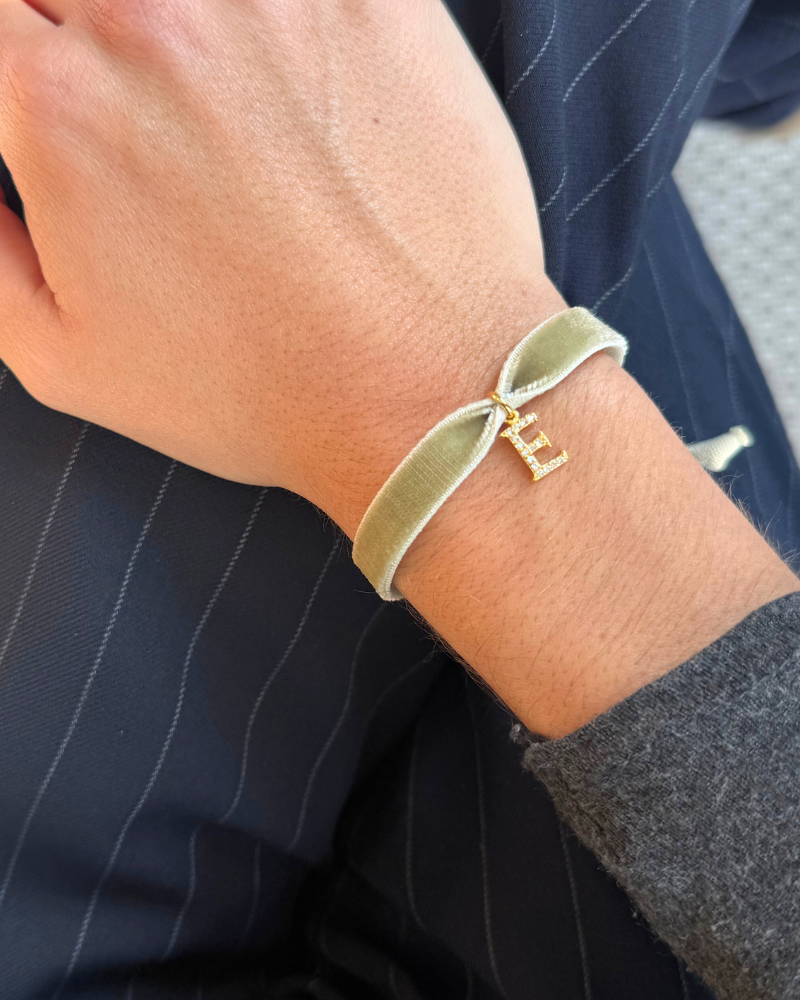Pulsera Velvet Initial