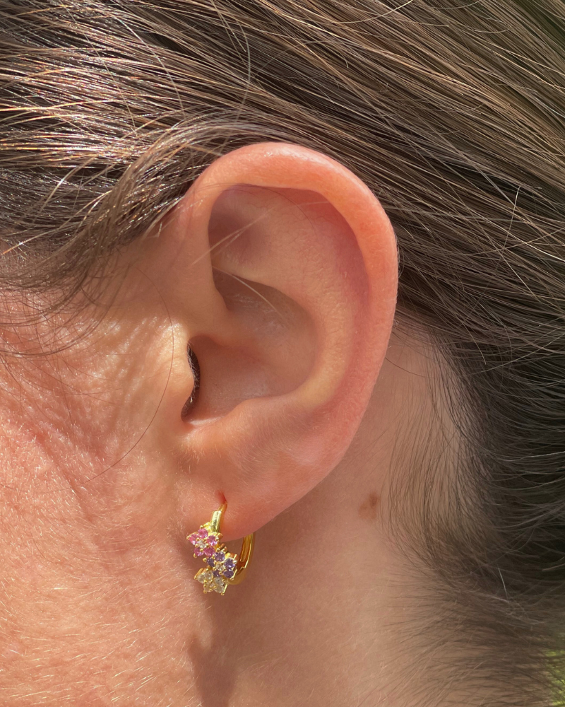 Pendientes Tres Florecitas