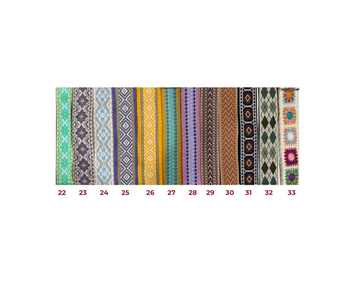 Ethnic shoulder strap (old gold)