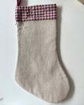 Embroidered Christmas stocking Bosco