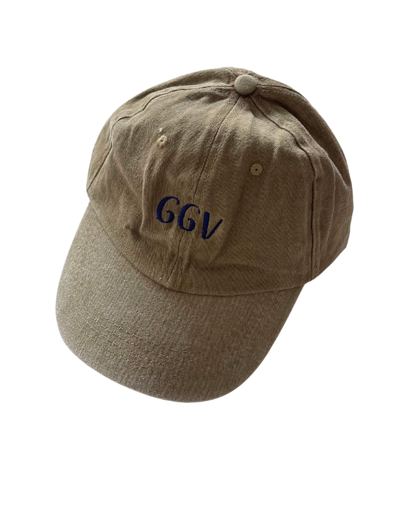 Blue cap with side embroidery 8a