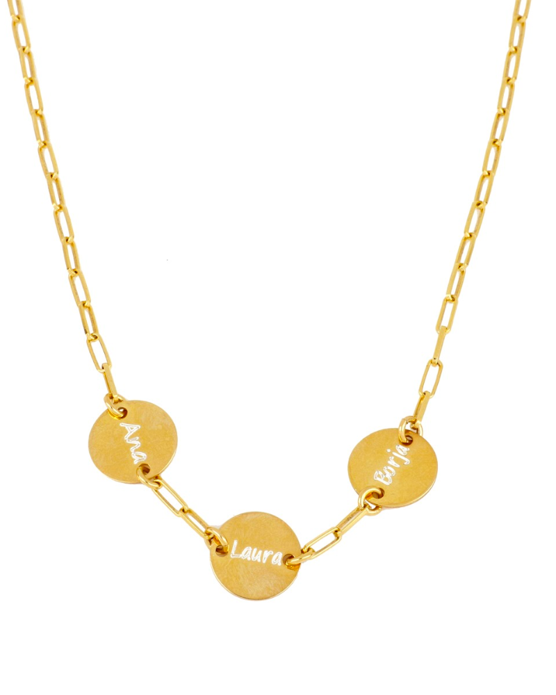 Collar Personalizado Plaquitas