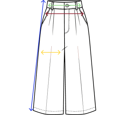 Guía de tallas para Pantalon Oslo