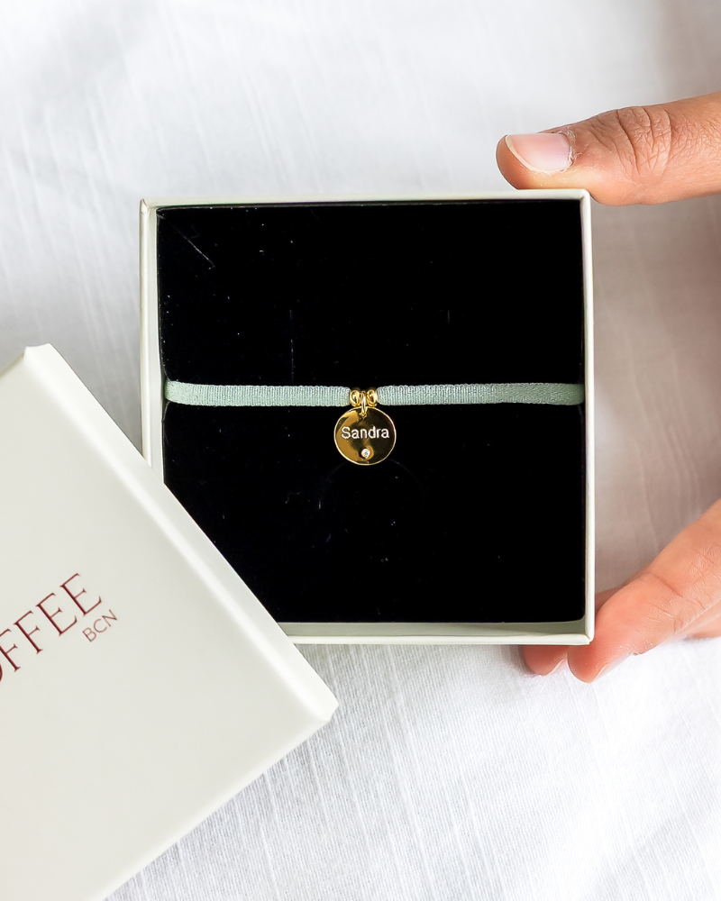 Pulsera memories personalizada circonita