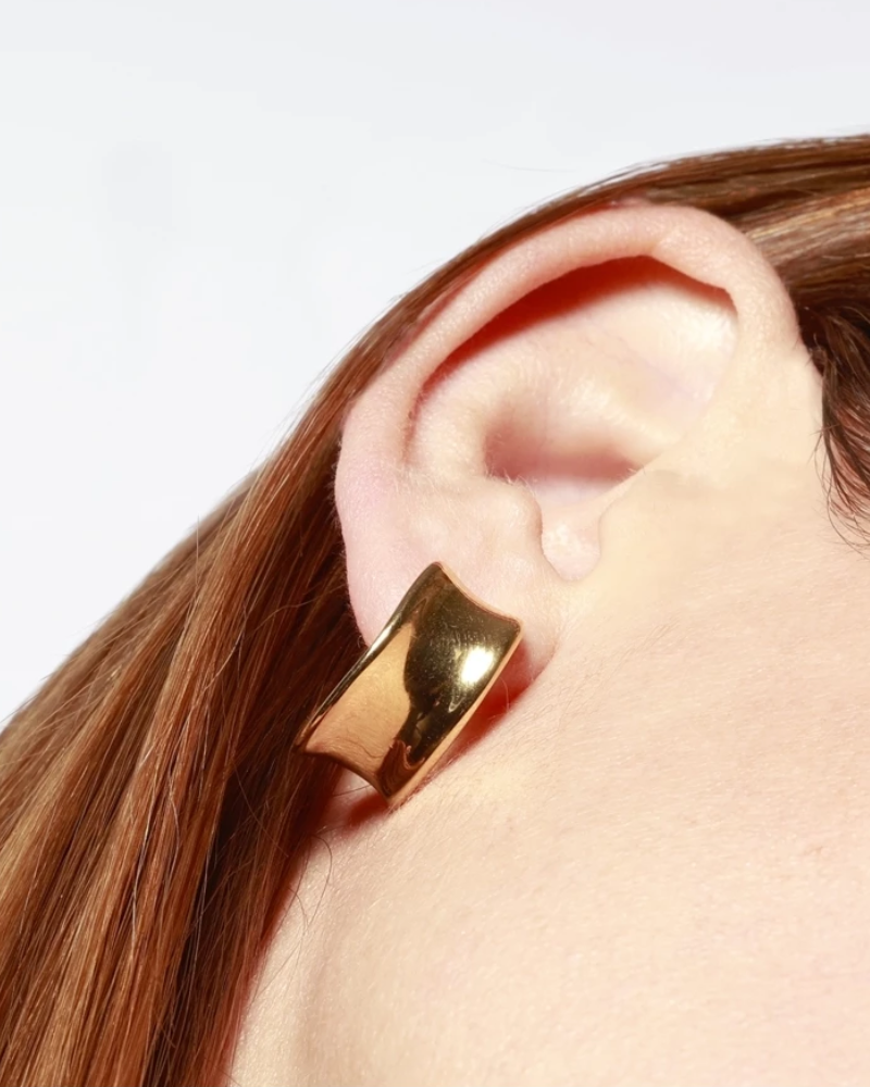 Pendientes Big Hoops Acero Silver