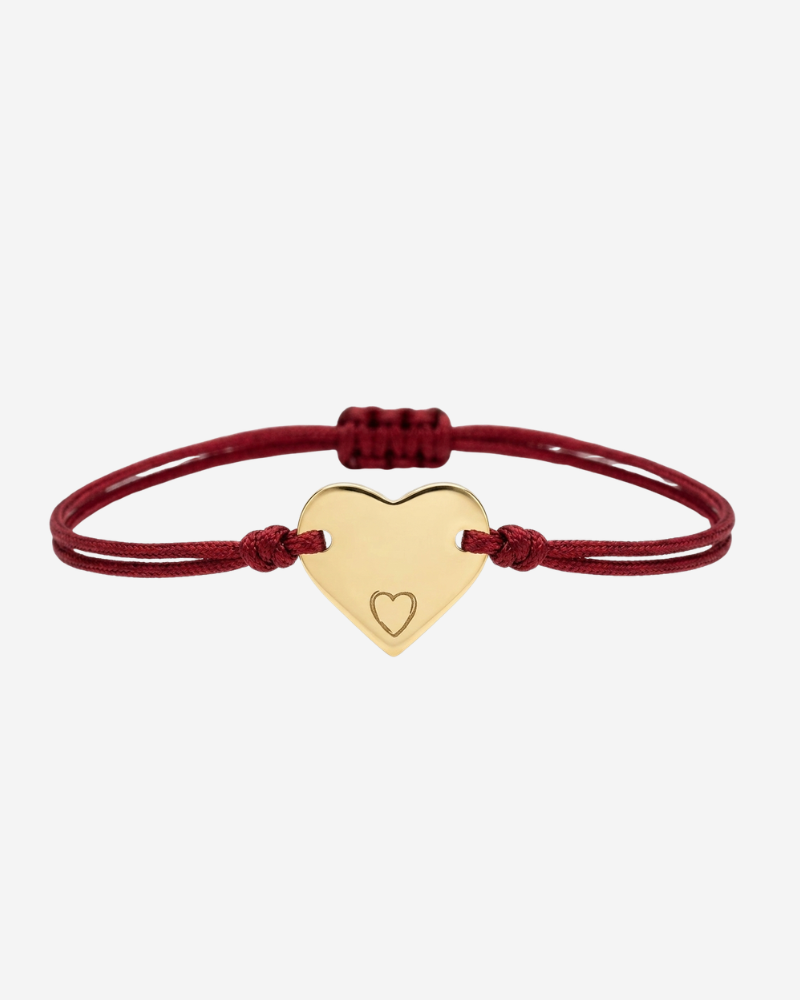 Pulsera charm corazón