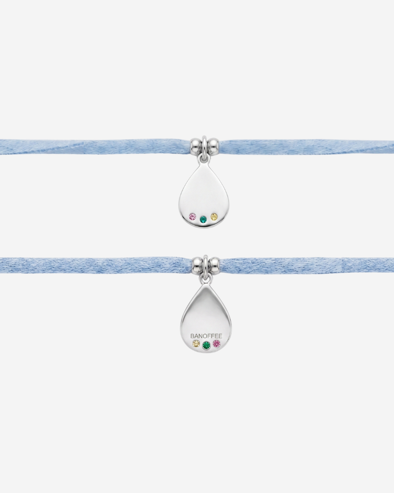 Pulsera Personalizable Gota Multicolor