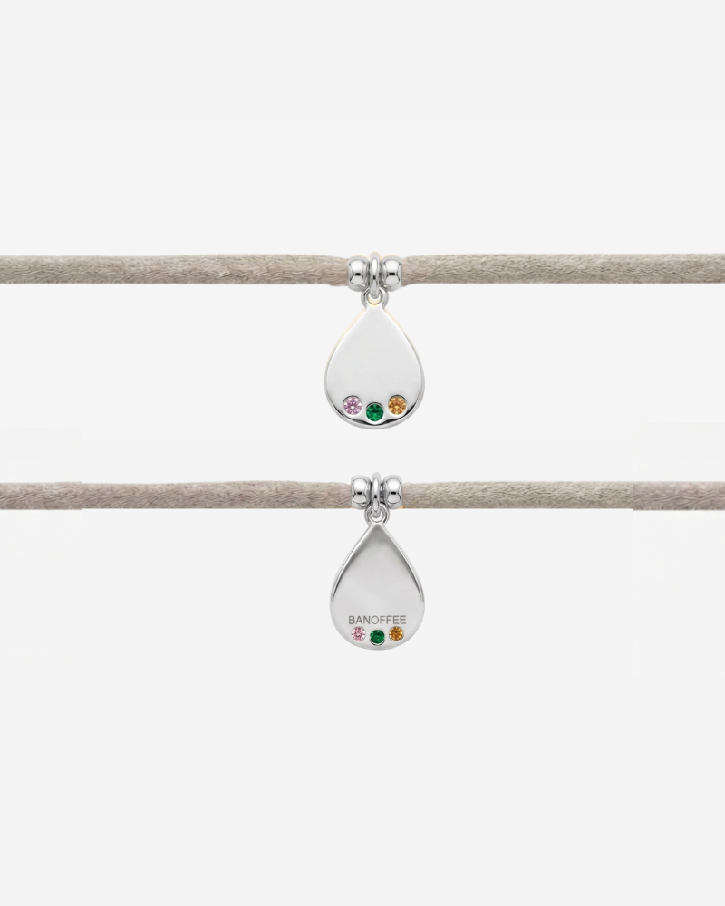 Pulsera Personalizable Gota Multicolor