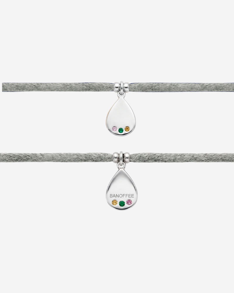 Pulsera Personalizable Gota Multicolor