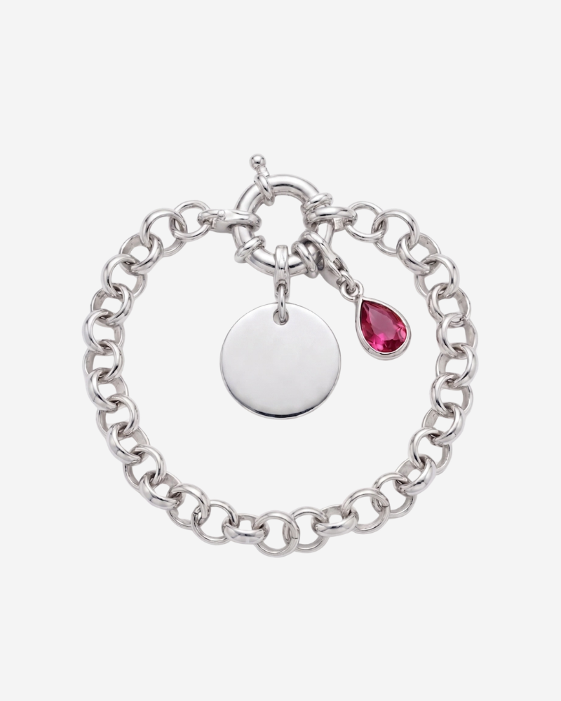 Pulsera Eternity big chain Grabada
