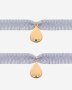 Pulsera rizo Personalizable gota multicolor