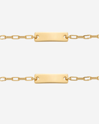 Pulsera plaquita personalizada