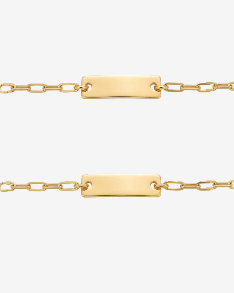 Pulsera plaquita personalizada