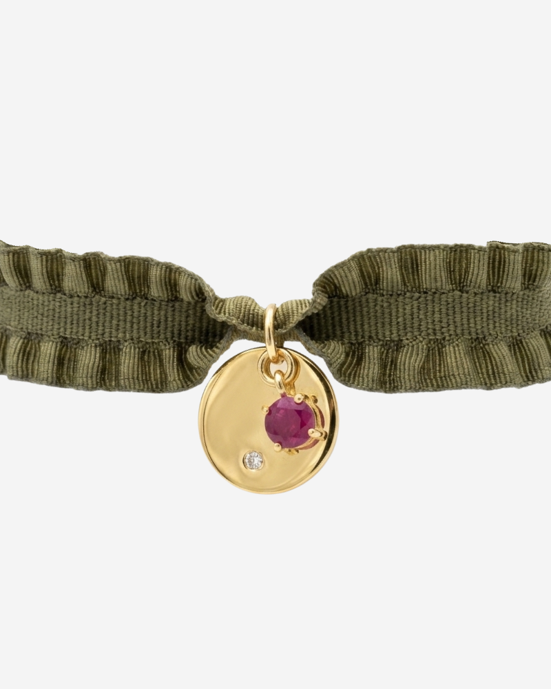Pulsera Rizo personalizada circonita