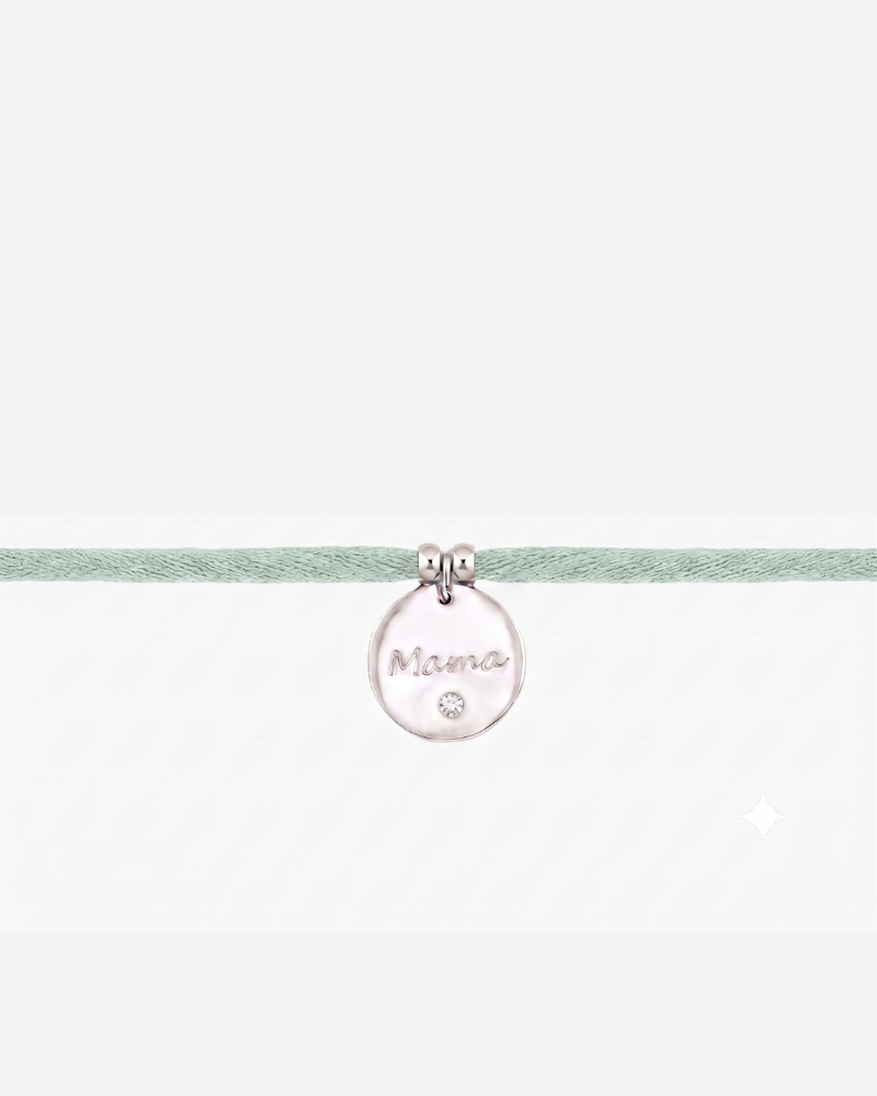 Pulsera memories Mamá circonita