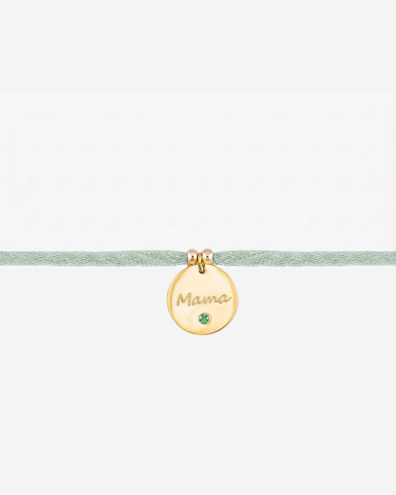 Pulsera memories Mamá circonita