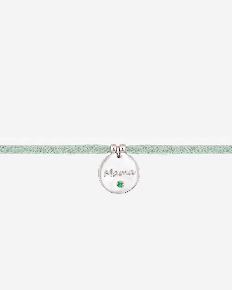 Pulsera memories Mamá circonita