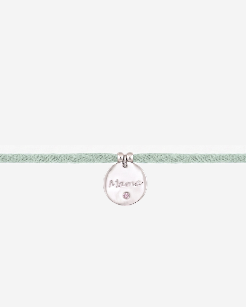 Pulsera memories Mamá circonita