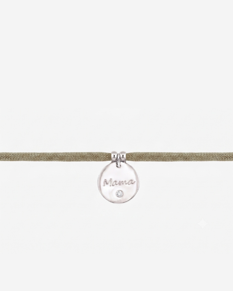 Pulsera memories Mamá circonita