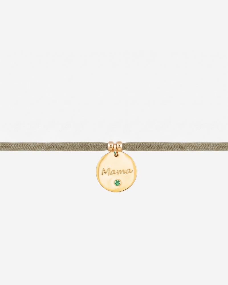 Pulsera memories Mamá circonita