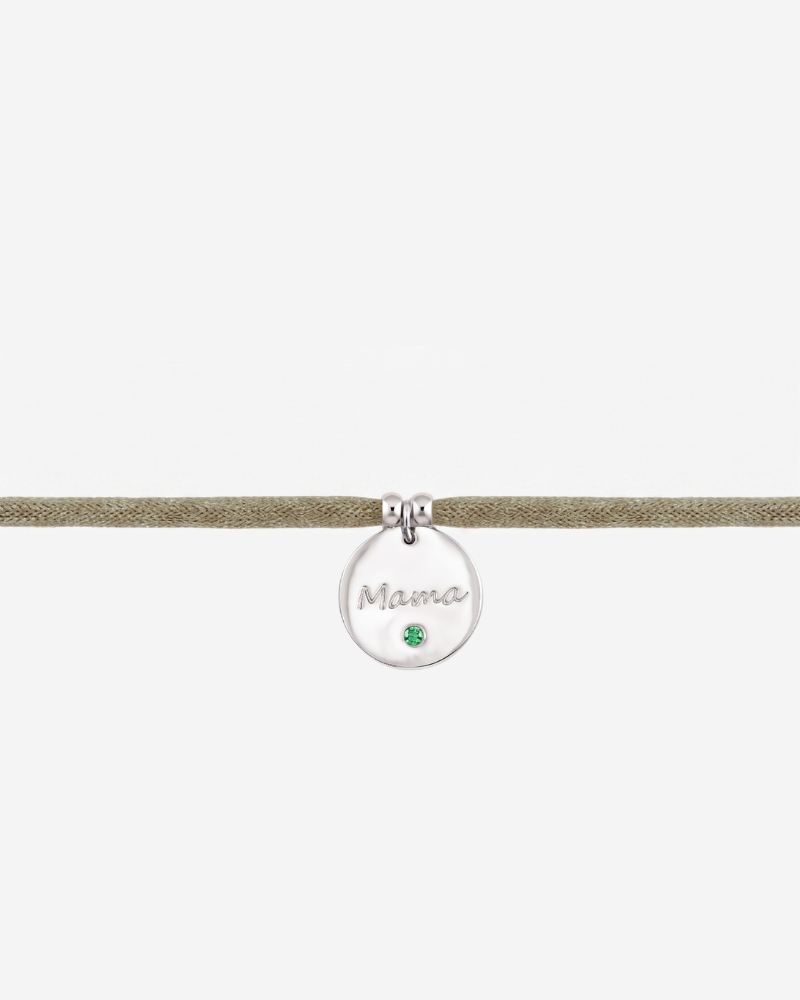 Pulsera memories Mamá circonita