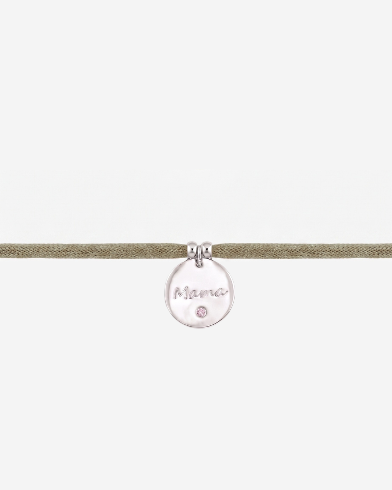 Pulsera memories Mamá circonita