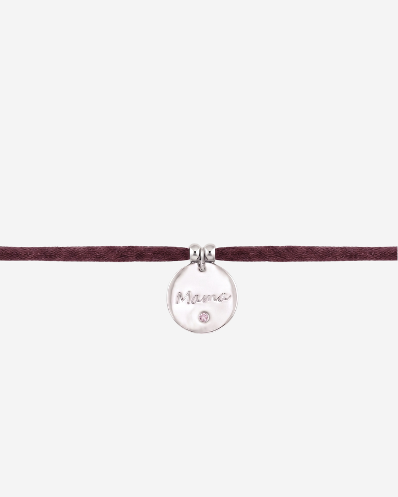 Pulsera memories Mamá circonita