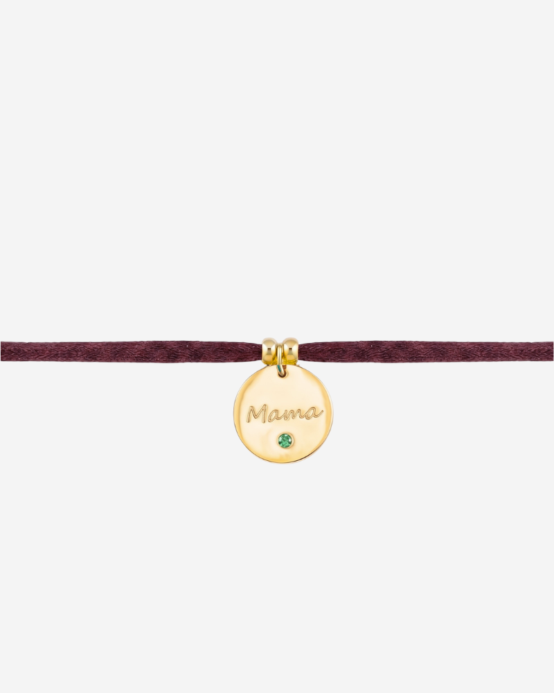 Pulsera memories Mamá circonita