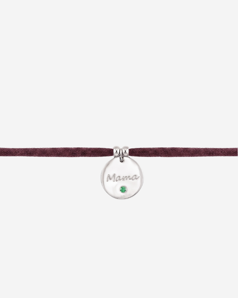 Pulsera memories Mamá circonita