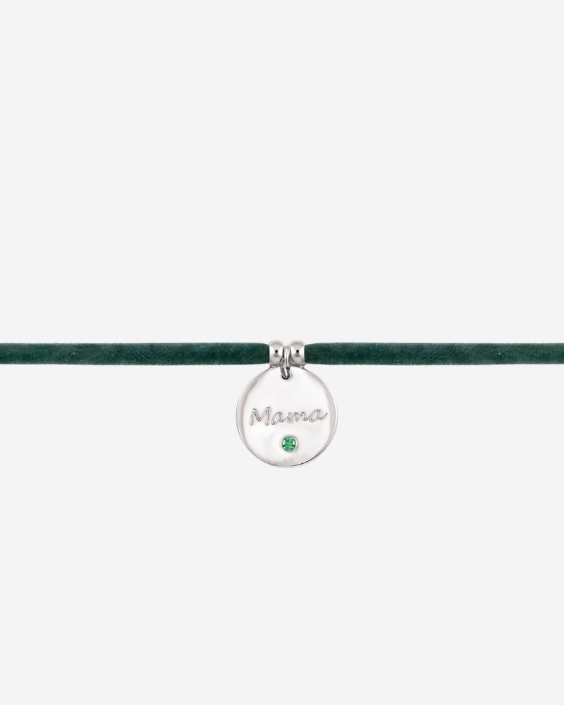 Pulsera memories Mamá circonita