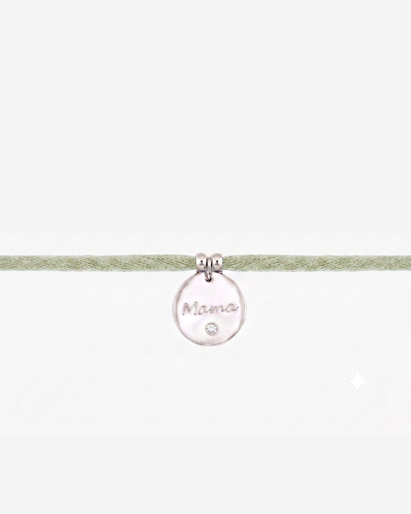 Pulsera memories Mamá circonita