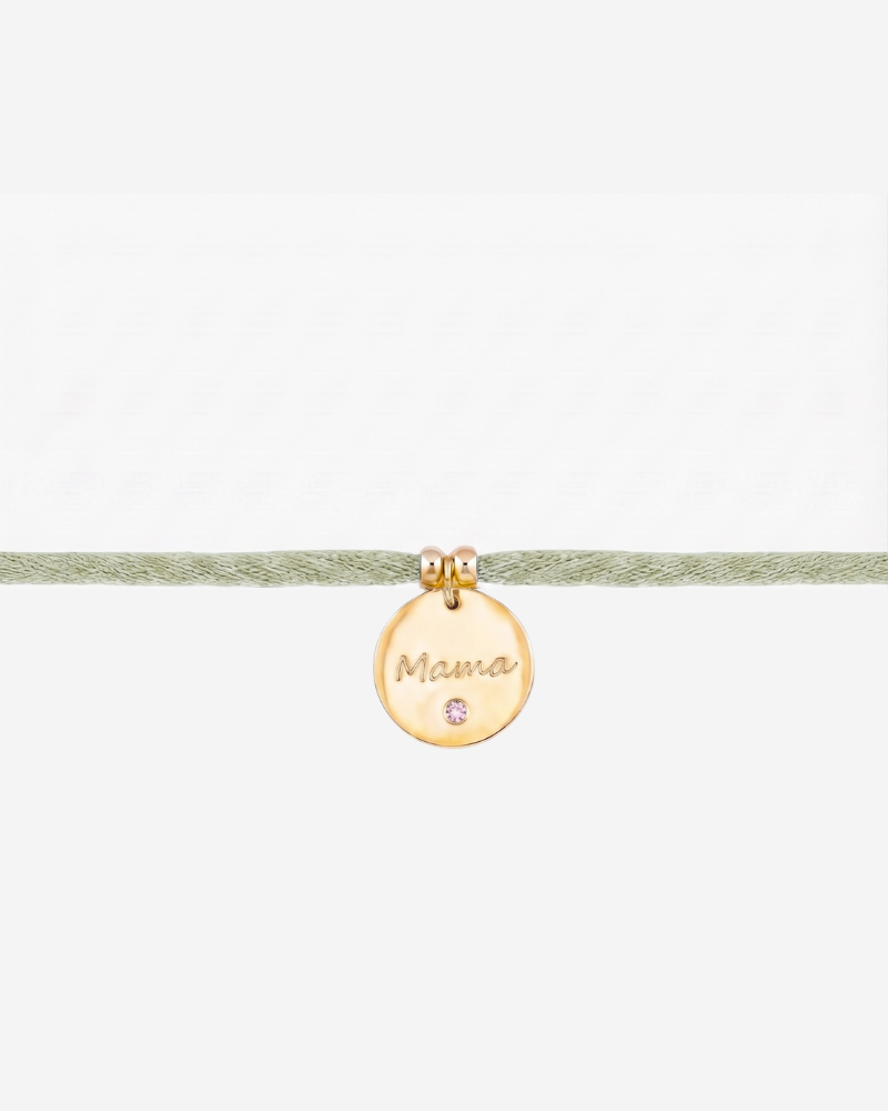 Pulsera memories Mamá circonita