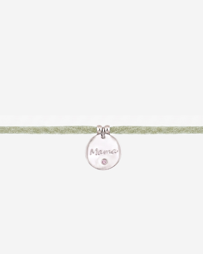 Pulsera memories Mamá circonita