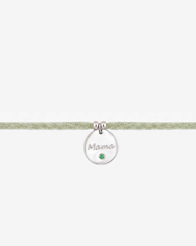 Pulsera memories Mamá circonita