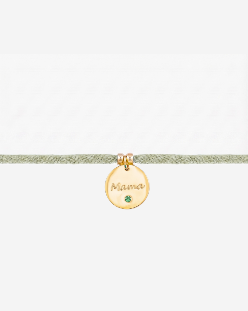 Pulsera memories Mamá circonita
