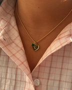 Collar Love Engraved Silver