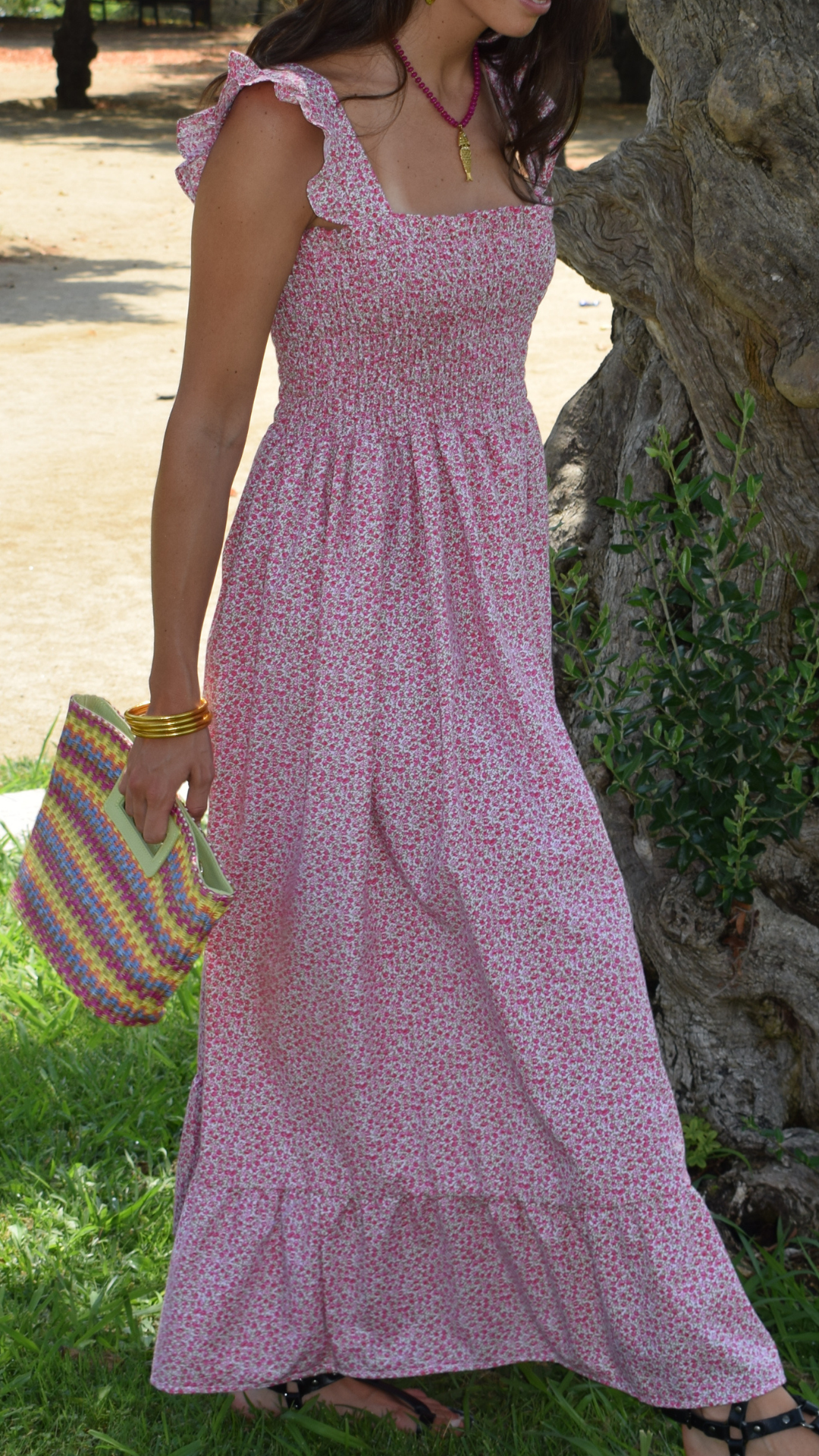 Vestido Rocio Fucsia